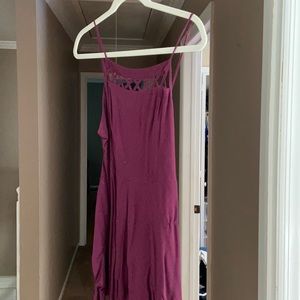 Urban Outfitters romper, maroon / purple